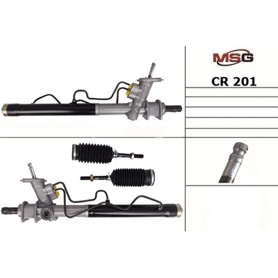 Рулевая рейка с ГУР новая CHEVROLET AVEO (T250, T255) 05-,KALOS 05-