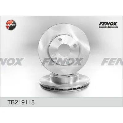 Диск тормозной передний MAZDA 323 F VI 98-04, 323 S VI 98-04 235X22X4; FENOX TB219118