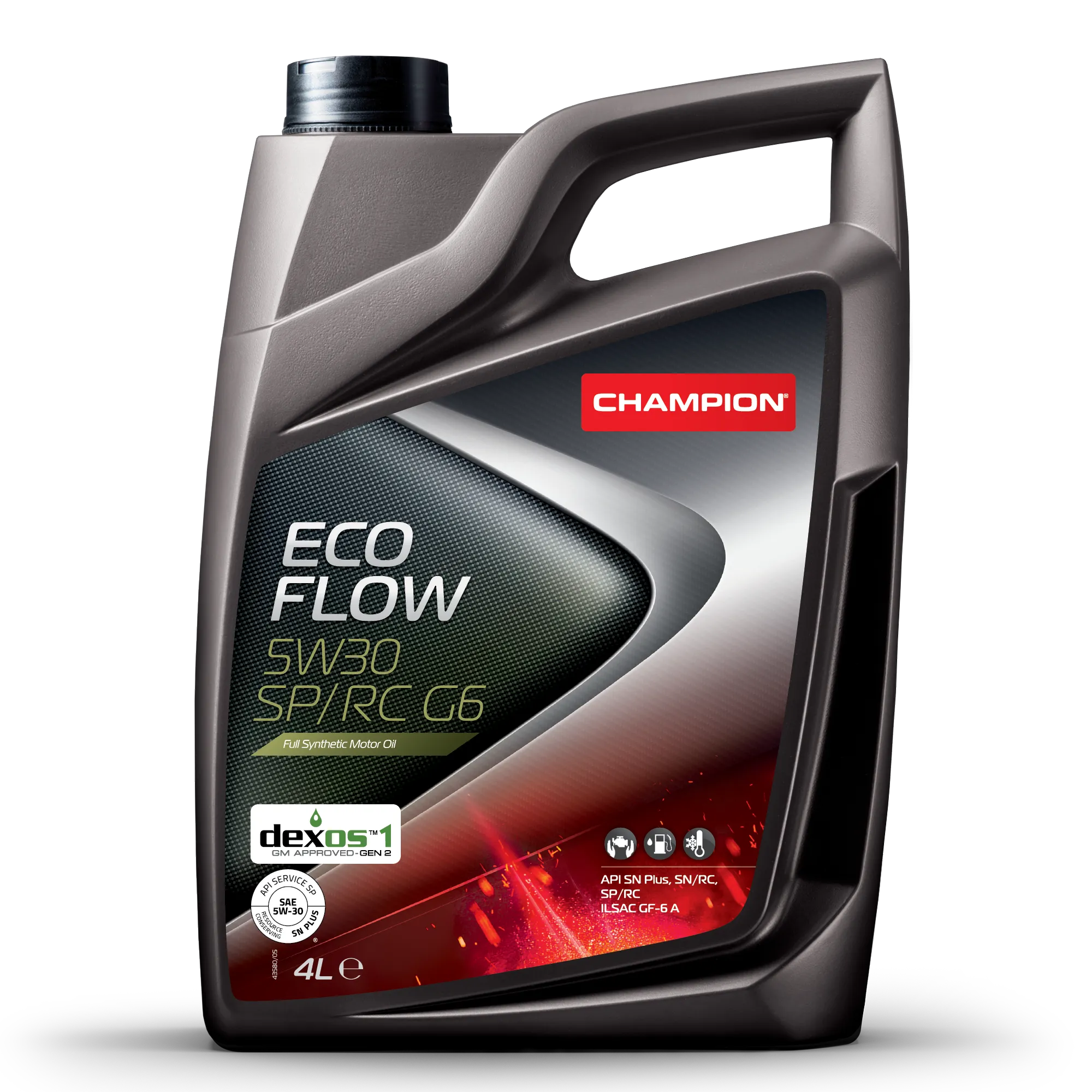 Масло моторное CHAMPION ECO FLOW 5W30 SP/RC G6 4L CHAMPION OIL 1047286