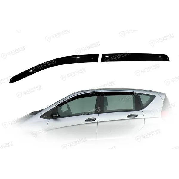 Дефлектора на окна Mercedes Benz A-class (W169) 2004-2012EuroStandard деф.окон Cobra Tuning ME32704