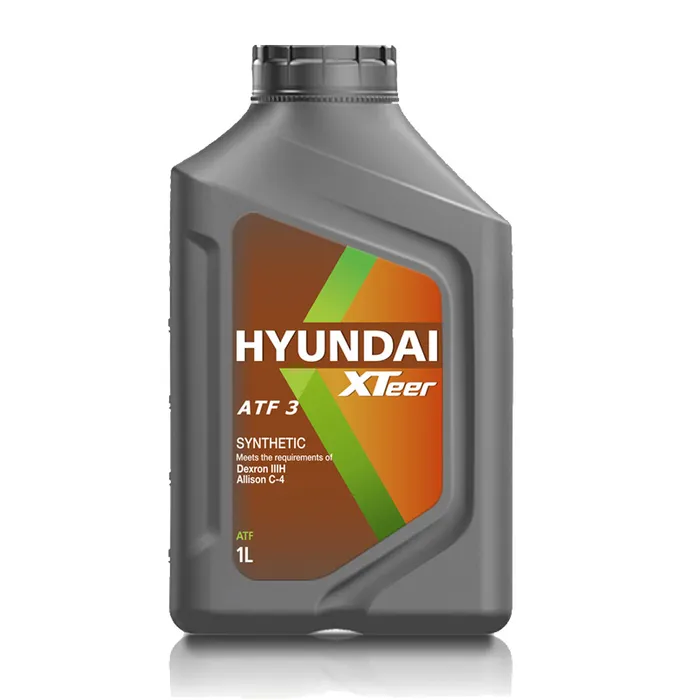 Масло трансмиссионное для АКПП синт. HYUNDAI  XTeer ATF III HP, 1л 1011011