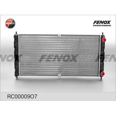 Радиатор охлаждения ВАЗ 2123 АЛЮМ.; СБОРНЫЙ FENOX RC00009O7