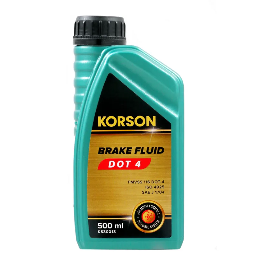 Жидкость тормозная KORSON DOT-4 500мл KS30018