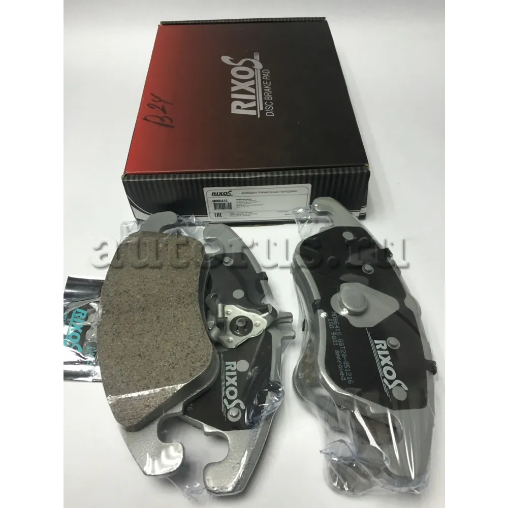 КОЛОДКА КЕРАМИЧЕСКАЯ ТОРМ ДИСК перед W204 C280 2007 -BEZN C-Class (W204)(S204) 07~on (в комп. протшу RIXOS MD8641S