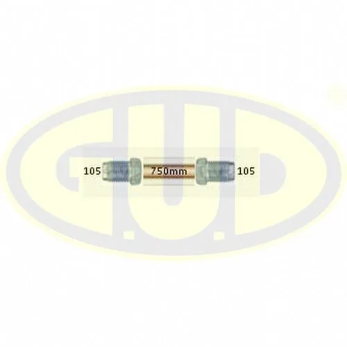 ТРУБКА ТОРМОЗНАЯ WP-117 L750MM МЕДНАЯ G.U.D 1051050750