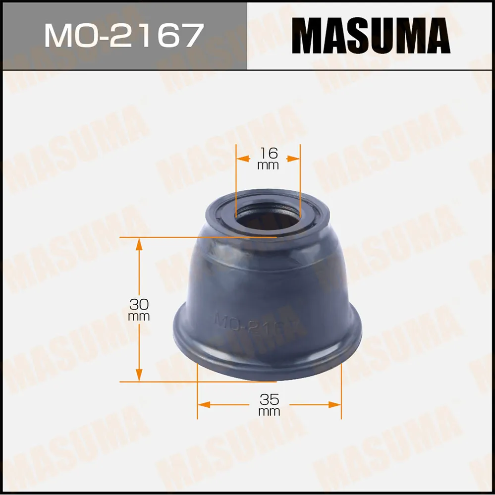 Пыльник шарового шарнира 16х35х31 16х35х31 MASUMA MO-2167