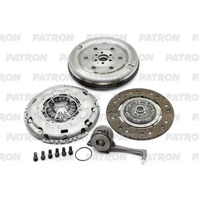 К-кт сцепления с двухмассовым маховиком (4P-DMF) AUDI A3 2.0 TDI 03-, VW: Golf V, Passat, PATRON PCE0122