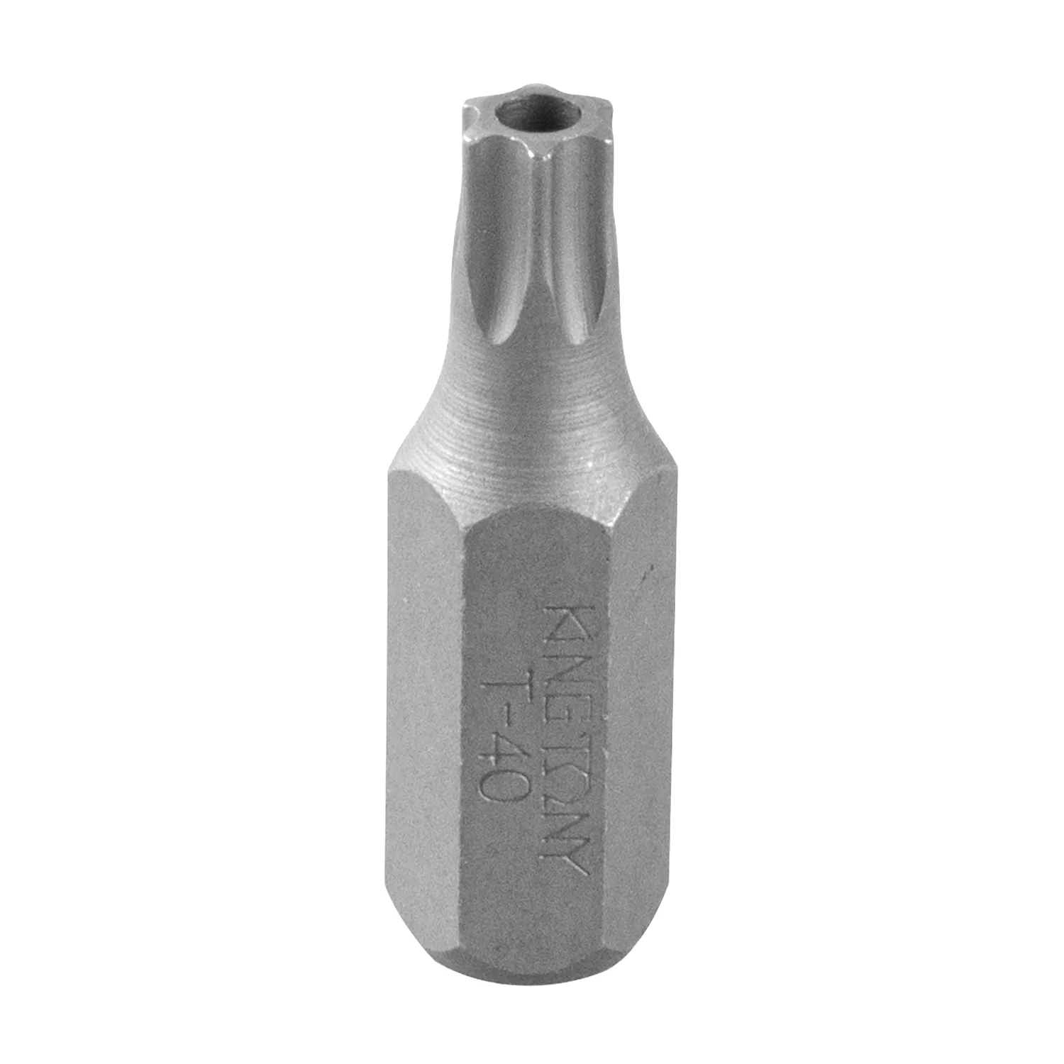 Вставка (бита) торцевая 10 мм, TORX, Т40, L 36 мм, с отверстием KING TONY 163640U