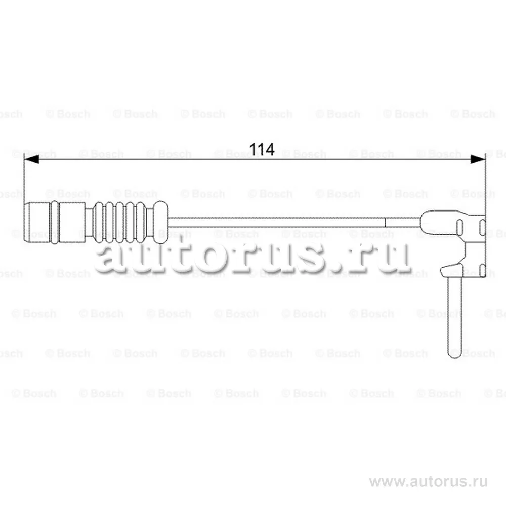 Датчик износа колодок BOSCH 1987473011