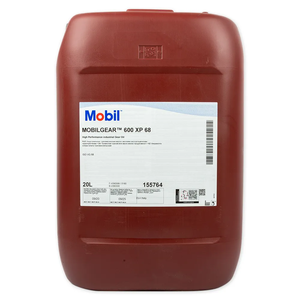 Масло редукторное Mobil Mobilgear 600 XP 68 20 л 155764