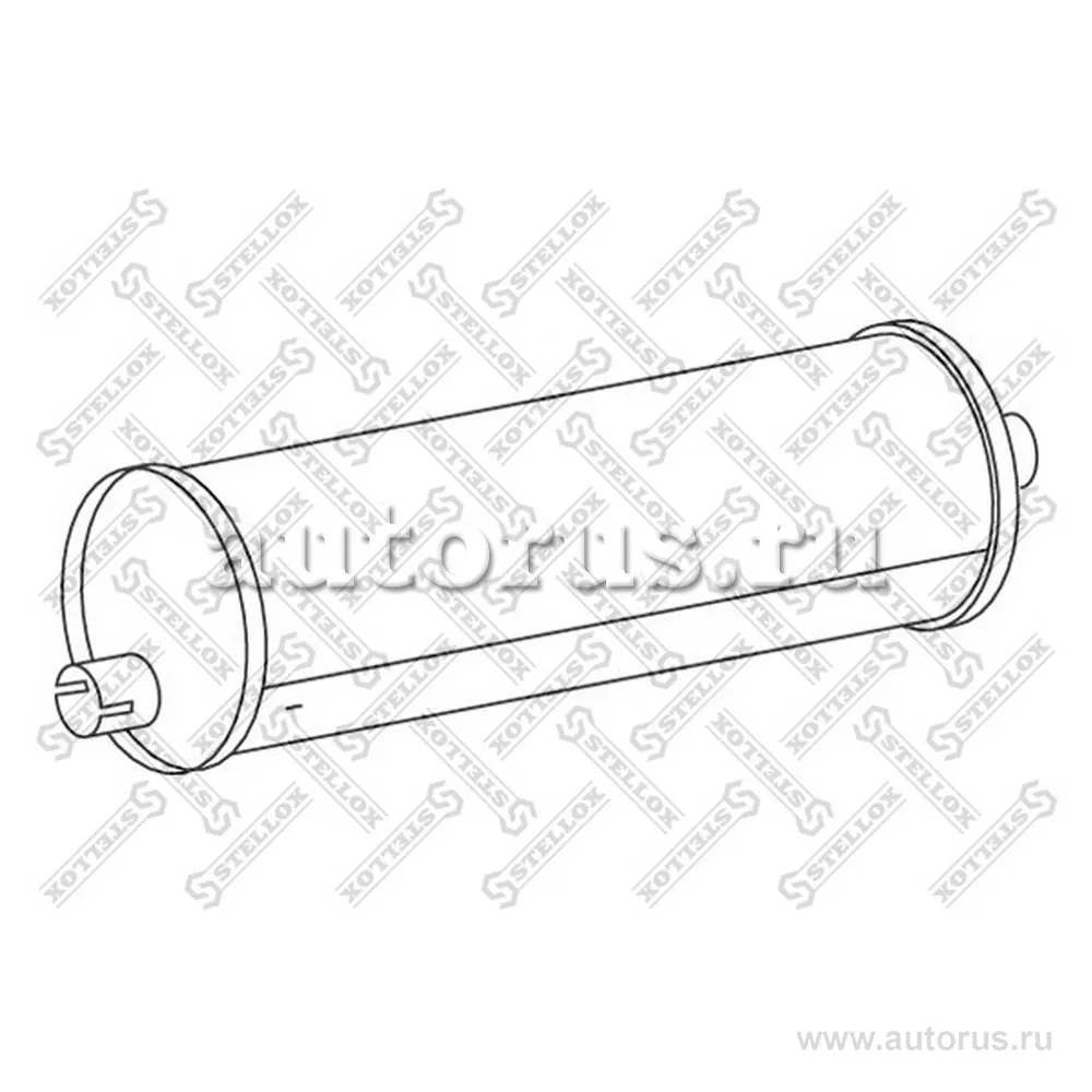 РезонаторMB BM625/655-659 STELLOX 8203089_SX