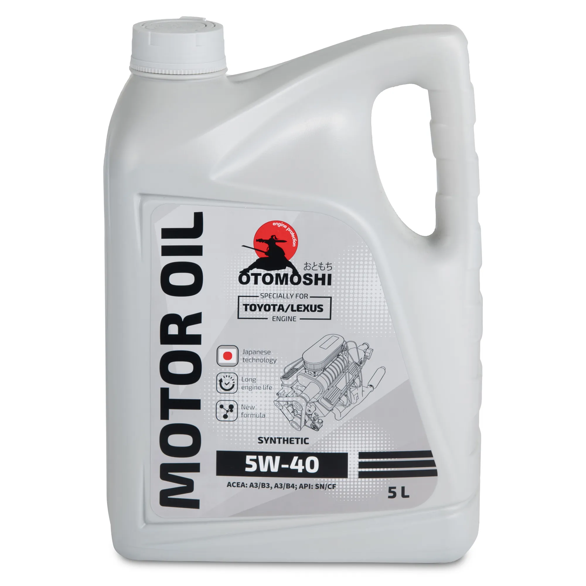 Масло моторное OTOMOSHI Toyota/Lexus 5W-40 5 л MF210471