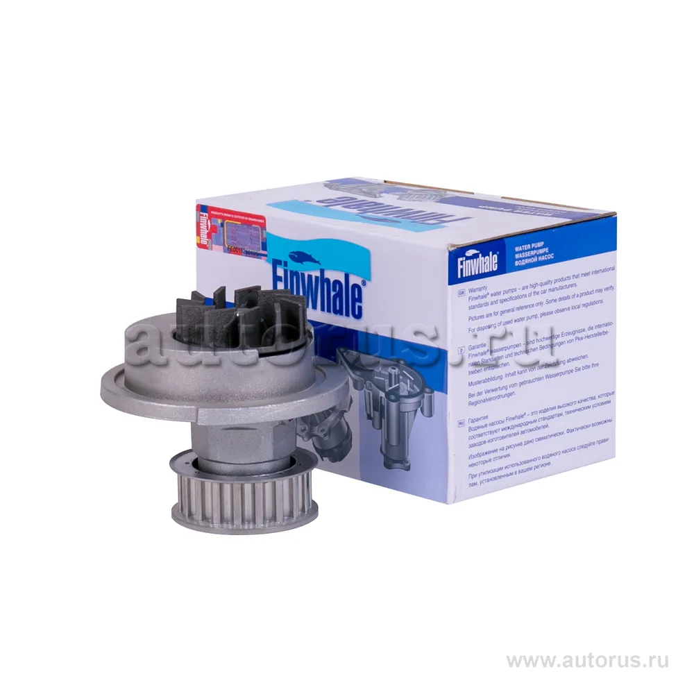 Помпа, водяной насос Sohc Nexia, Lanos, Kalos1.4L, Aveo(03-08), 9687270 FINWHALE WP0101