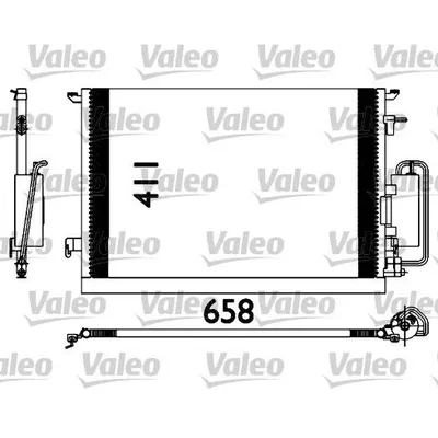 Радиатор кондиционера VALEO 817647