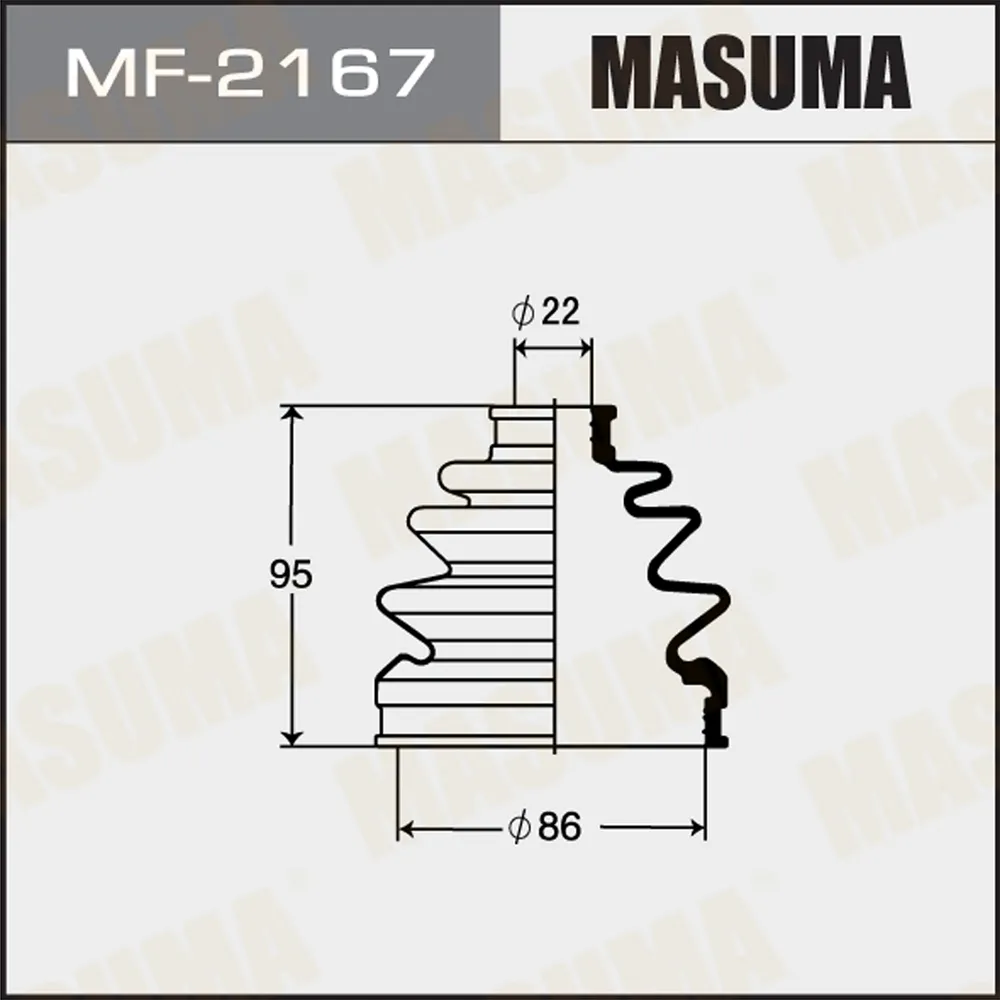 Пыльник ШРУСа NISSAN AD MASUMA MF-2167