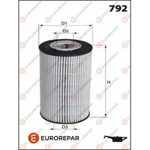 Фильтр масляный SEAT IBIZA/SKODA ROOMSTER/VW POLO 1.2D EUROREPAR 1637766780