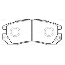 Тормозные колодки CTR CKSU-11