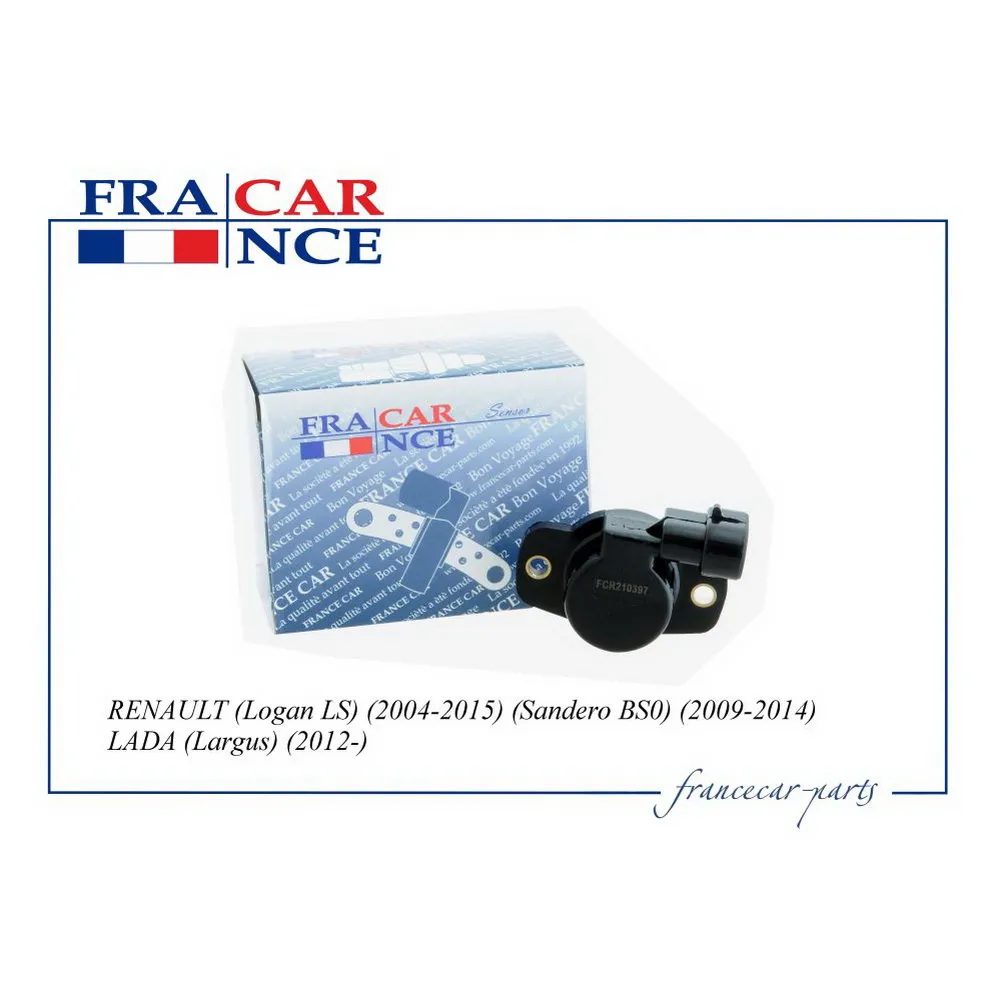 Датчик положения дроссельной заслонки FRANCECAR FCR210397