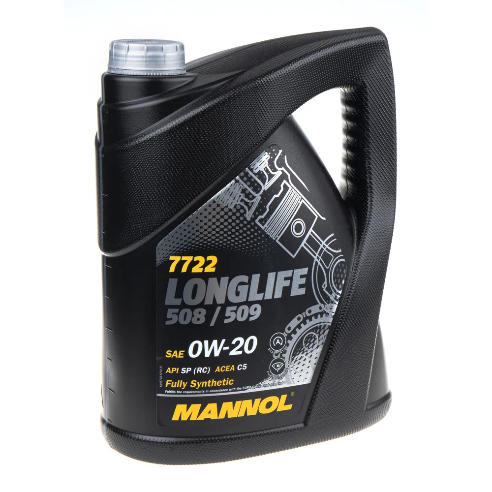 Масло моторное MANNOL Longlife 508/509 0W-20 5 л 77225