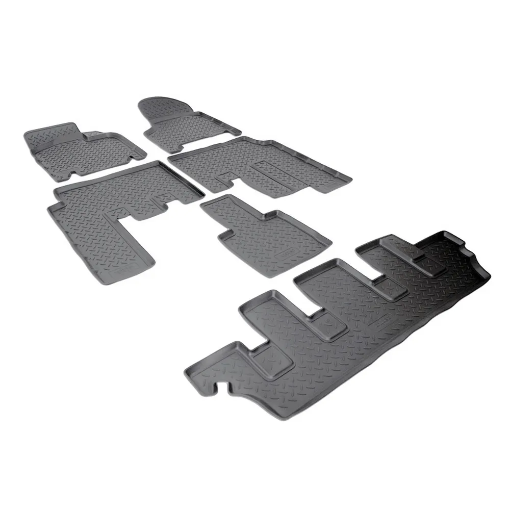 Коврики салонные для Dodge Caravan\ Chrysler Voyager (2000-2007) (7 мест) NORPLAST NPL-Po-20-35
