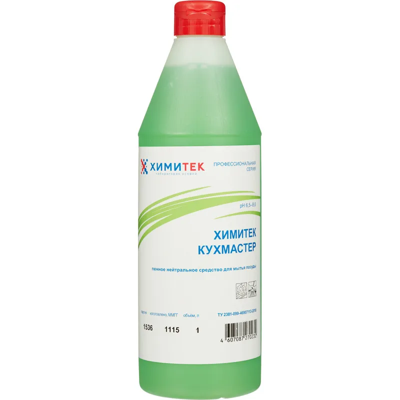 Профхим д/посуды д/ручного мытья ХИМИТЕК/КУХМАСТЕР,1л 247477