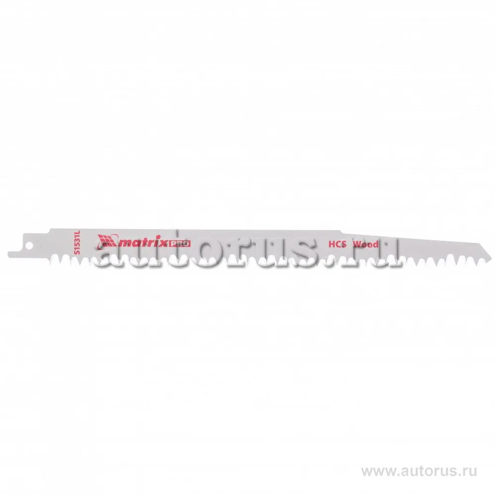 Полотна по дереву для сабельной пилы S1531L 215/5 мм, HCS, 2 шт, Pro Matrix 782006 MATRIX 782006