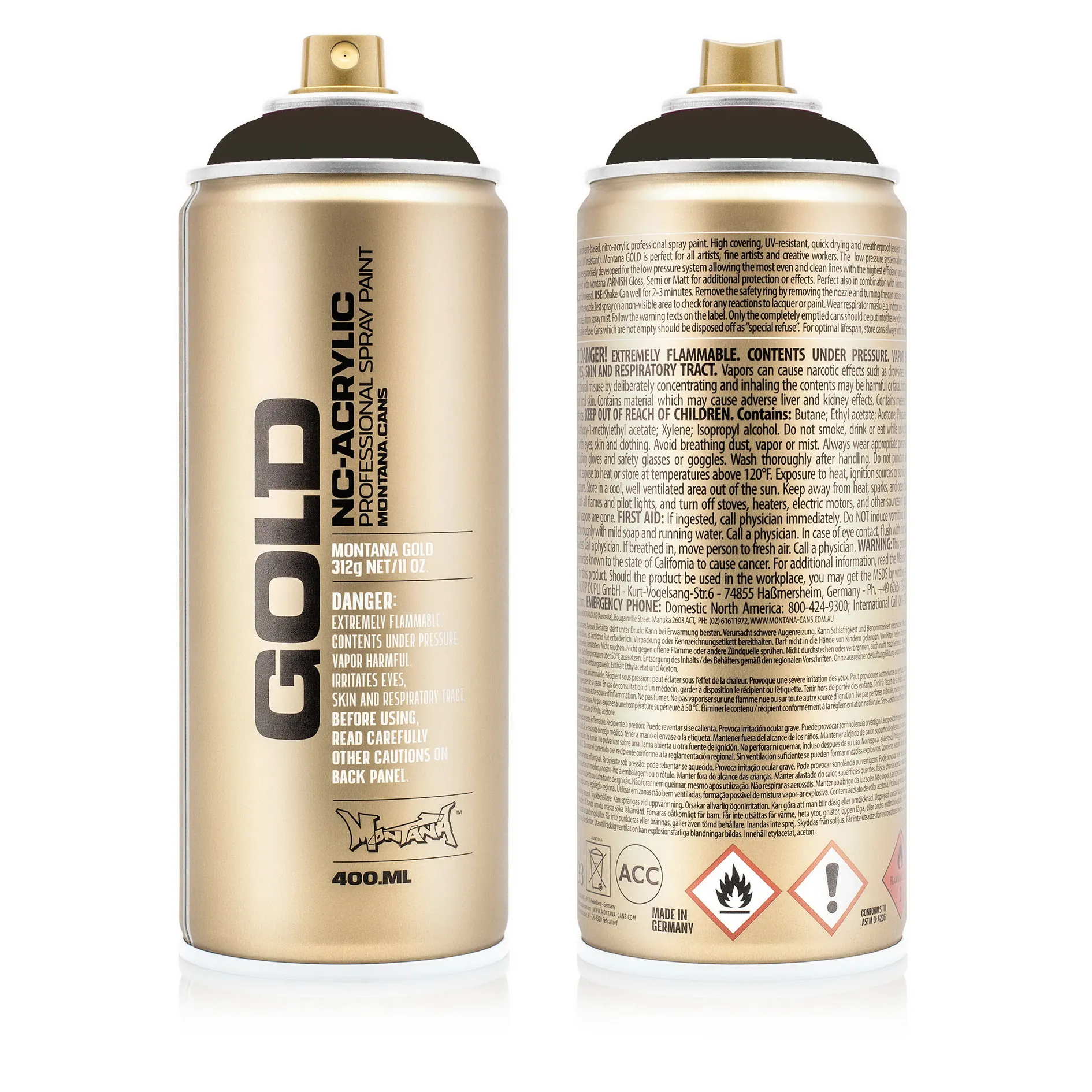 Краска GOLD бетон MONTANA CANS G8150