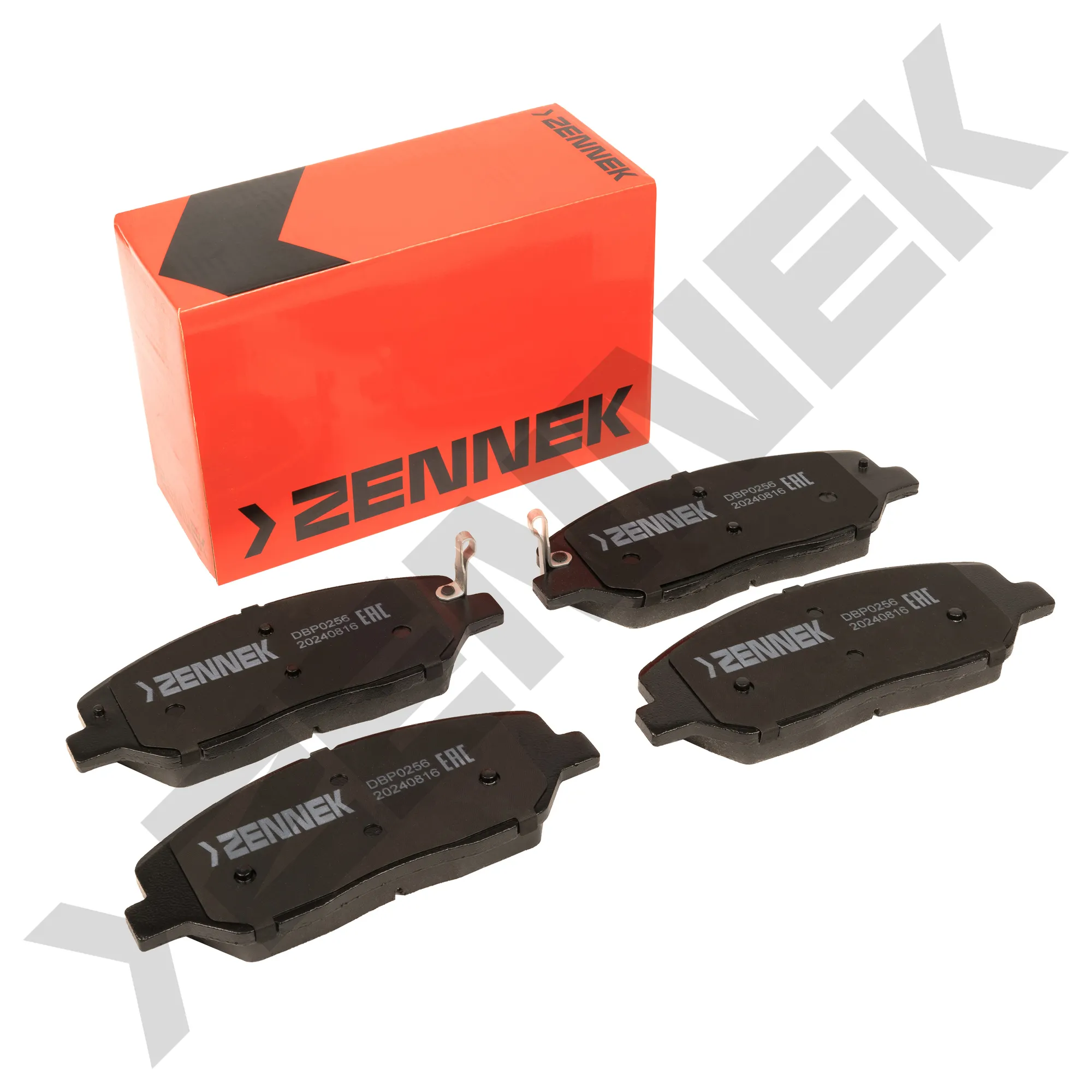 Колодки тормозные дисковые передние HYUNDAI GENESIS 08-15, SANTA FE 05- ZENNEK DBP0256