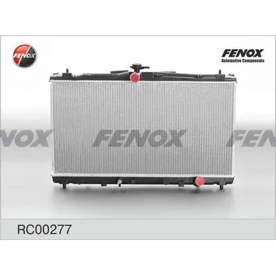 Радиатор охлаждения TOYOTA CAMRY 2.5, 3.5 11- MT 768X400X16; ПАЯНЫЙ FENOX RC00277