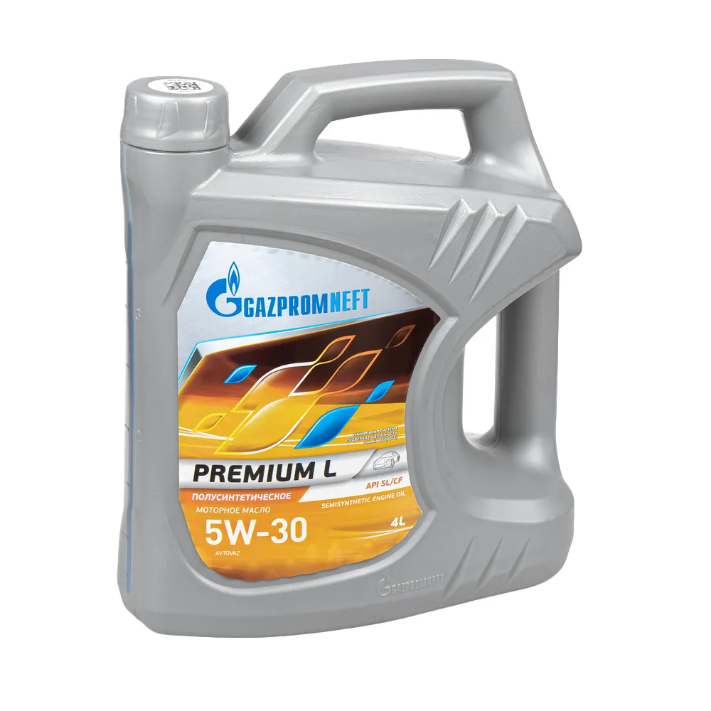 Масло моторное Gazpromneft Premium L 5W-30 полусинтетическое 4 л 2389907637