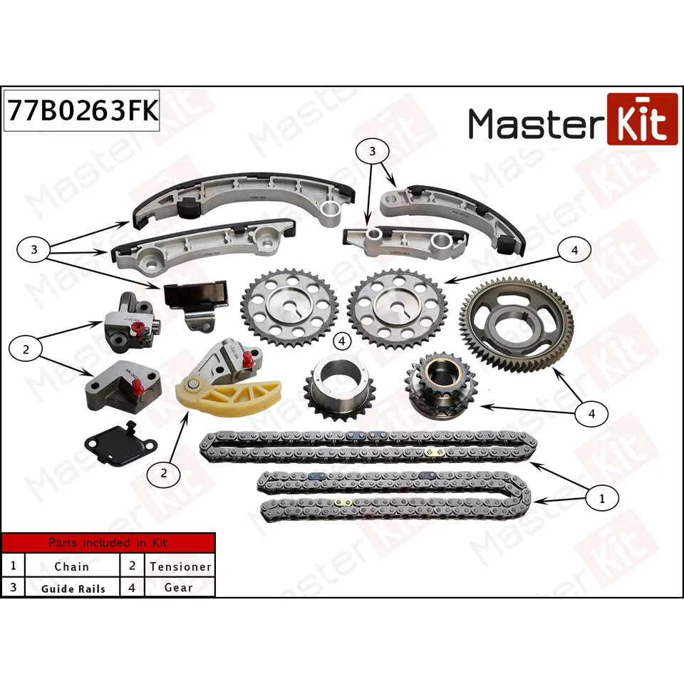 Звездочка привода балансировочных валов MASTERKIT 77B0263FK