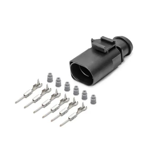 Разъем 3B0973813 (6pin) 6 контактов датчика парковки для Audi, Seat, Skoda, Volkswagen.