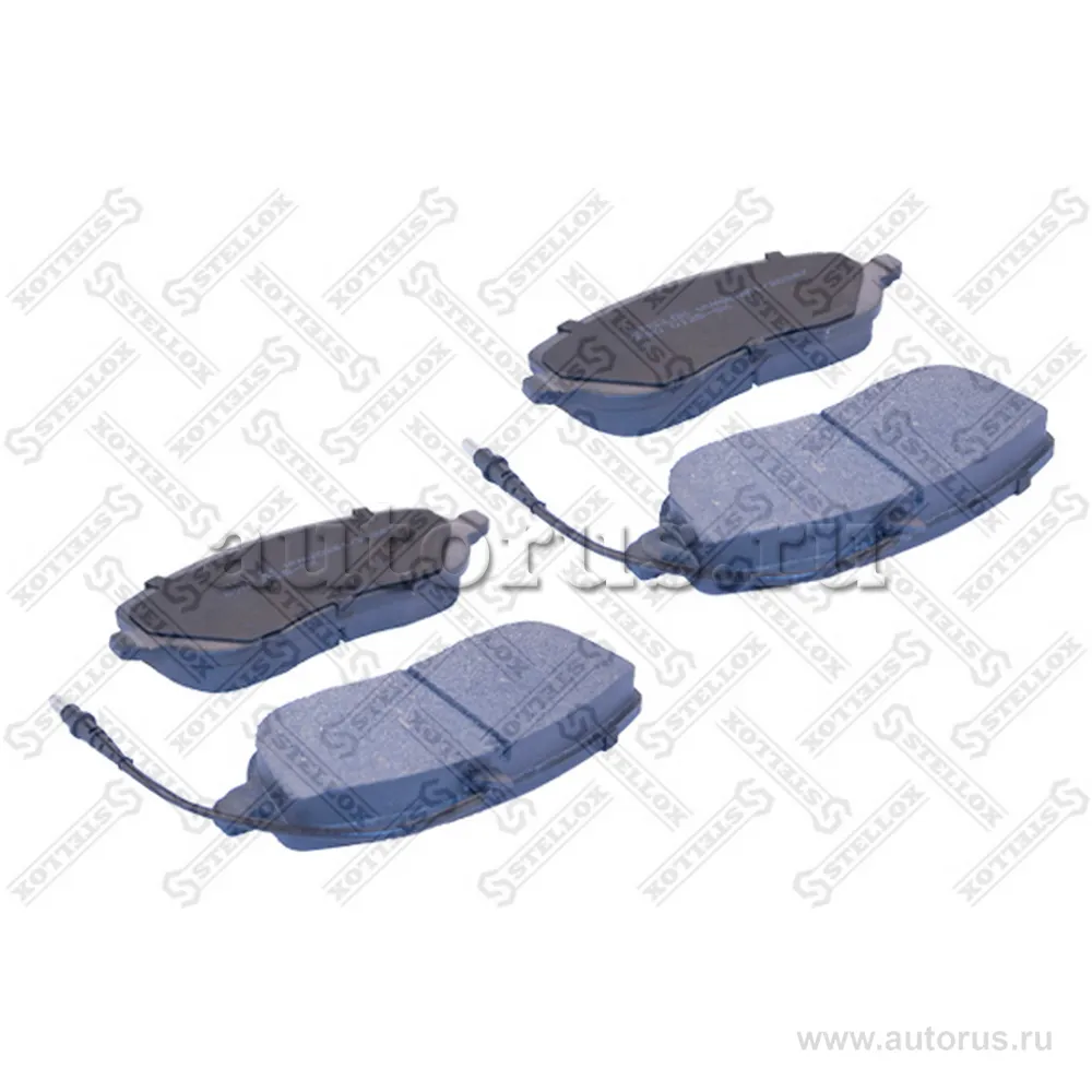 Колодки дисковые передние с антискрип. пл. Citroen C8,Peugeot 807 2 STELLOX 890012B-SX