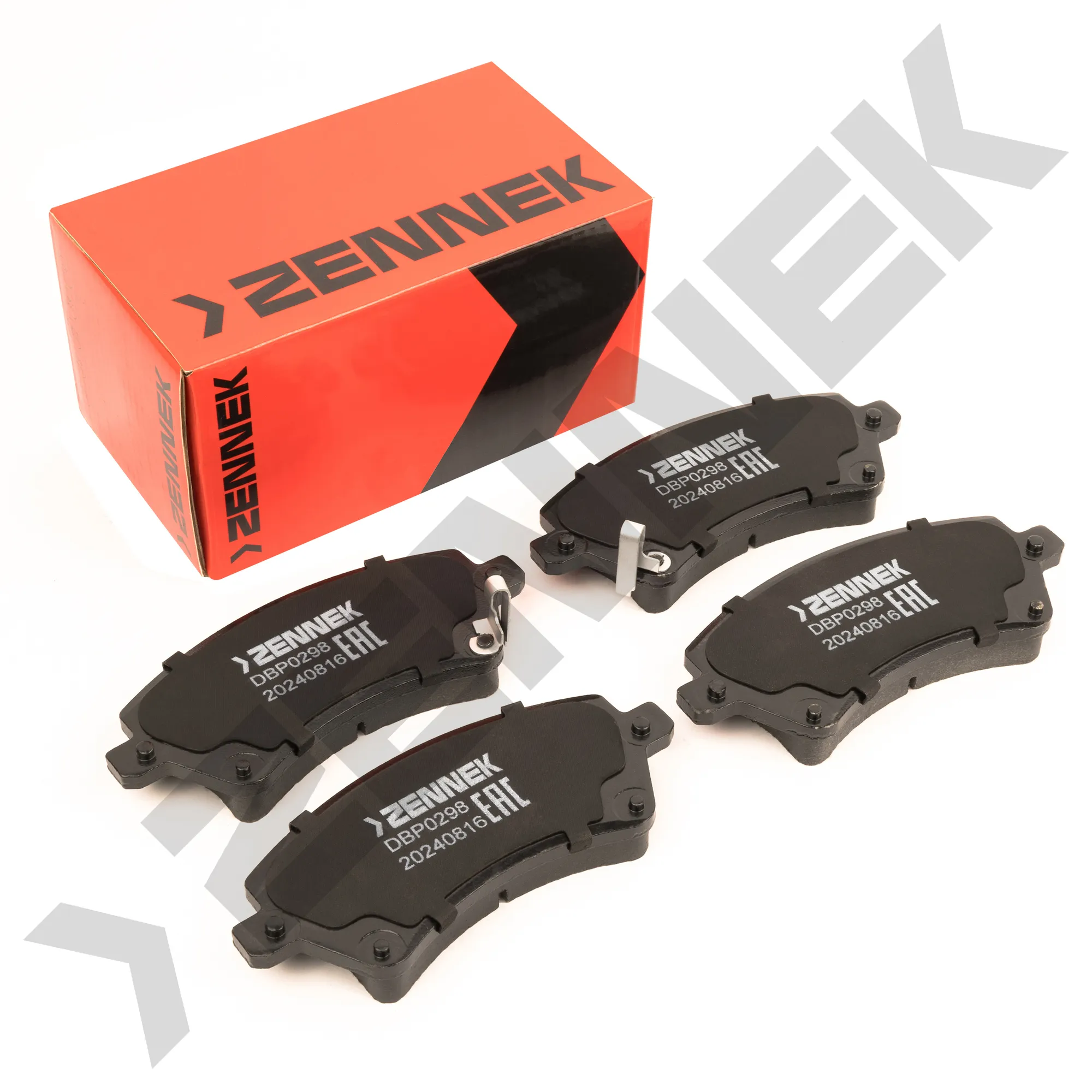 Колодки тормозные дисковые передние TOYOTA COROLLA 97-08, ZENNEK DBP0298
