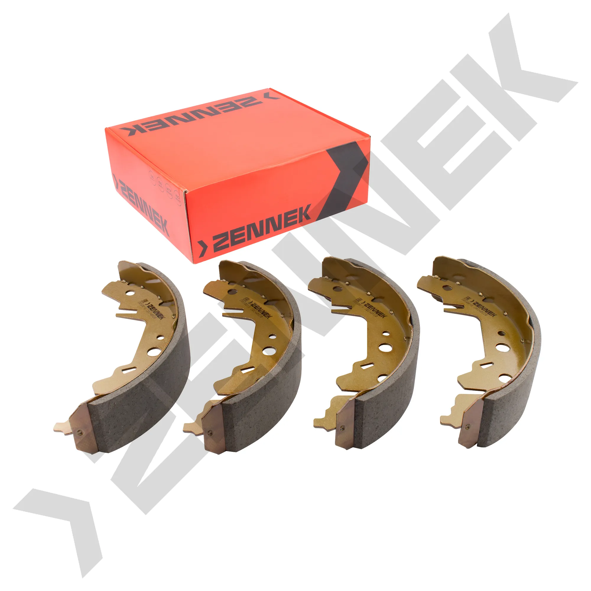 Колодки тормозные барабанные CHRYSLER GRAND VOYAGER 07-, DODGE CARAVAN 95-07 ZENNEK DBS0016