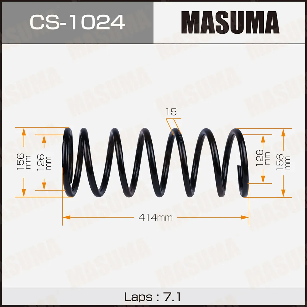 Пружина задняя TOYOTA CROWN MASUMA CS-1024