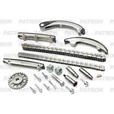 Комплект цепи ГРМ (Цепь-2, Нат-2, Усп-4, Шест-1) OPEL Vectra 2.0Di-2 PATRON PTCK054