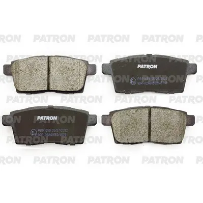 Колодки тормозные дисковые зад. MAZDA: CX-7 2.3 MZR DISI Turbo 07- PATRON PBP1656
