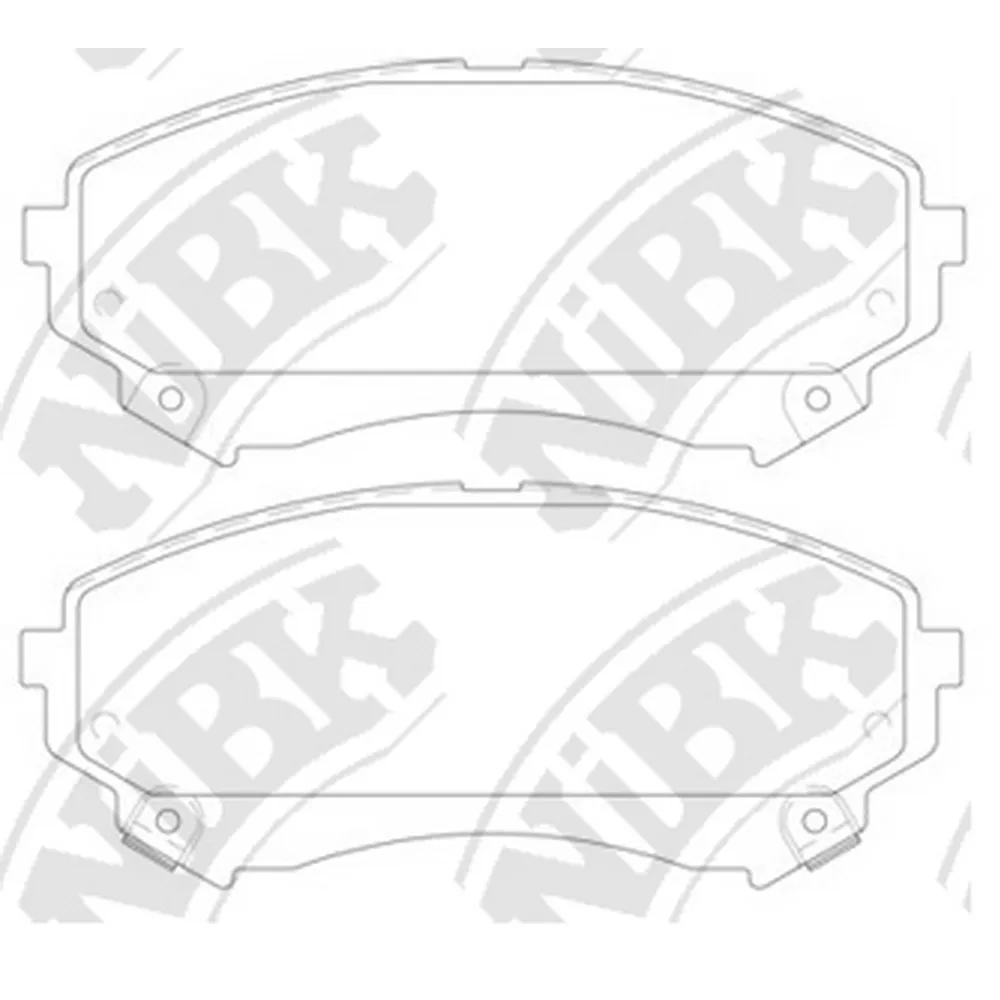 Колод. торм. диск. NiBK NIBK PN51008