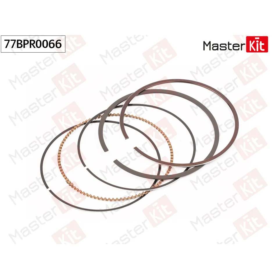 Кольца поршневые (к-т на 1 поршень) (0,5) HYUNDAI/KIA G4KD MASTERKIT 77BPR0066