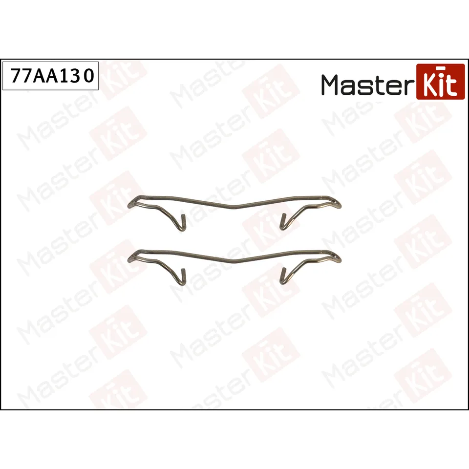 Комплект установочный тормозных колодок Volvo 440 K (445) 1988 - 1996 MASTERKIT 77AA130