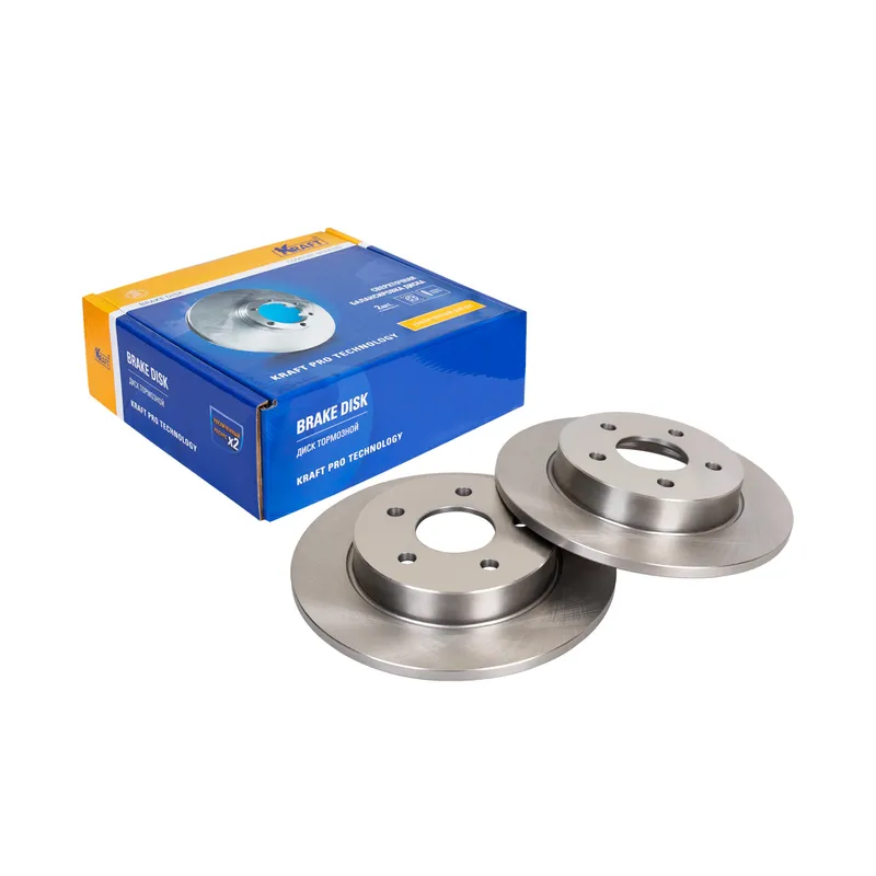 Диск тормозной задний FORD FOCUS (04-) D265 OBERKRAFT KRAFT KT016012