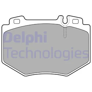 Колодки дисковые п mb w220 3.54.35.04.0cdi 02 DELPHI LP1851