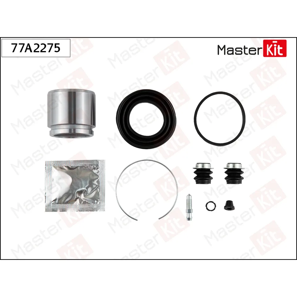 Ремкомплект тормозного суппорта+поршень Toyota RAV 4 I (_A1_) 1994 - 2000 MASTERKIT 77A2275