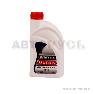 Антифриз Sintec Ultra G11 готовый -40C красный 1 кг 800304