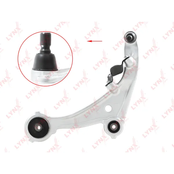 Рычаг нижний L передней подвески NISSAN Teana(J32) 2.5-3.5 08-13 LYNXauto C5471L