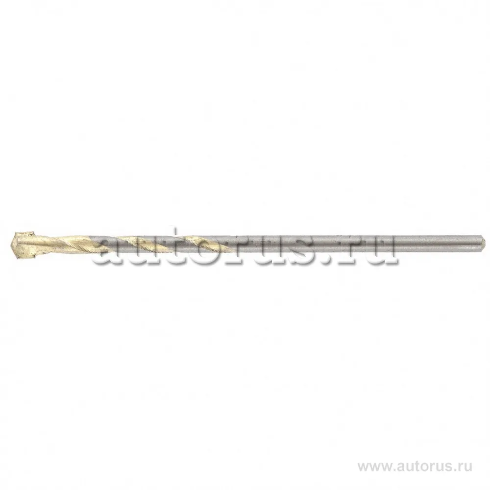 Сверло по бетону, улучшенное пылеудаление, 4x75 мм, цилиндрический хвостовик СИБРТЕХ 708047
