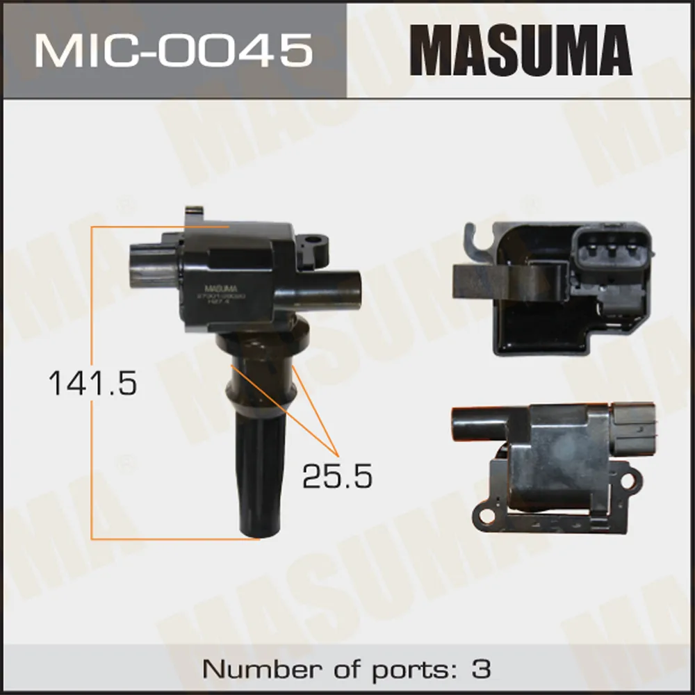 Катушка зажигания MASUMA MIC0045