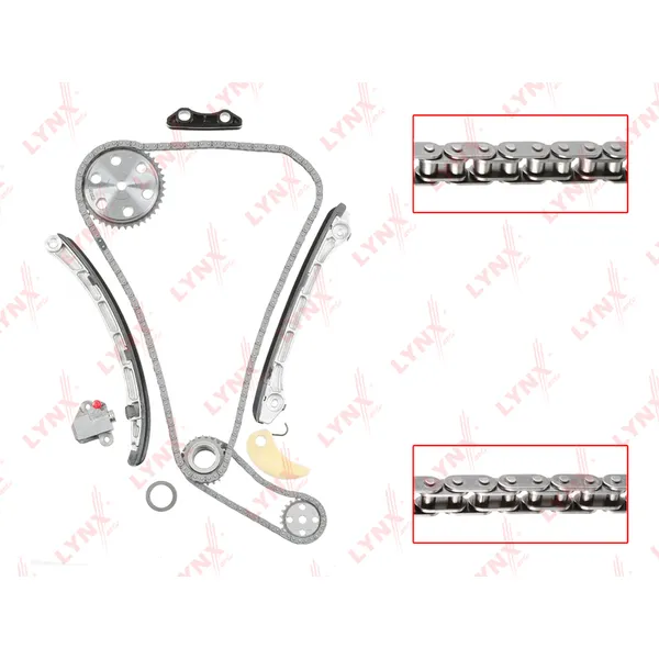 Комплект цепи ГРМ MAZDA CX-7 06-> mot.2,3MZR/2,3T LYNXauto TK-0078