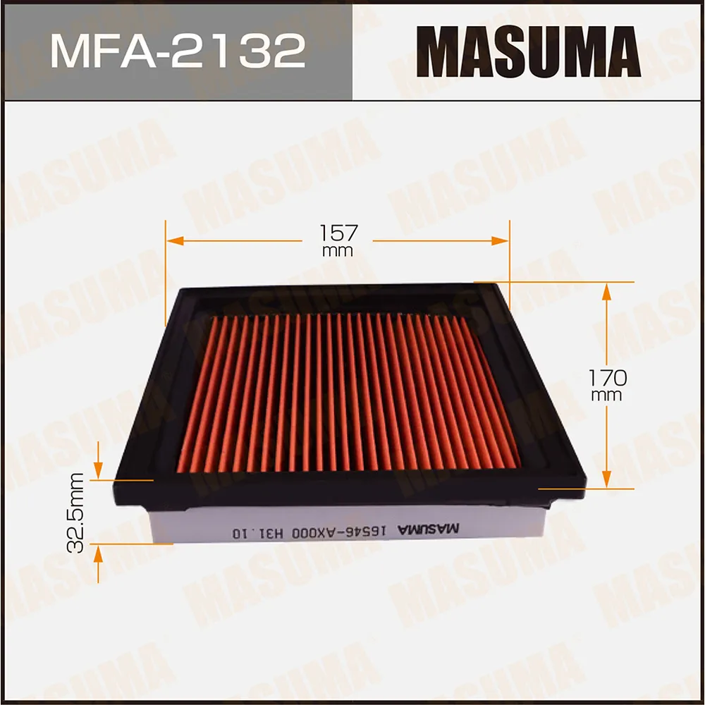 Фильтр воздушный NISSAN AD MASUMA MFA-2132